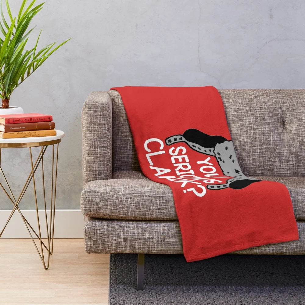 Soft and Festive Plush Blanket Featuring the Beloved Griswold Family from National Lampoon's Christmas Classics