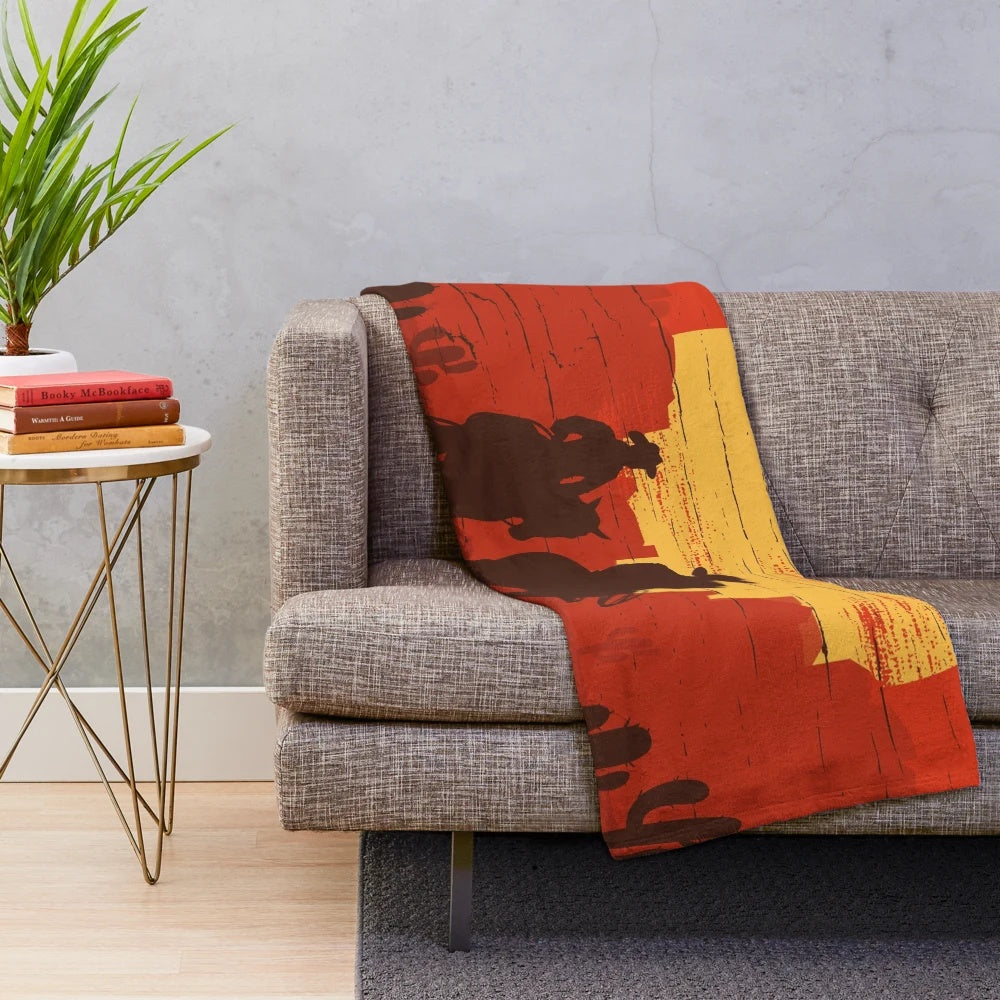 Cowboys of the Wild West - Journey Plush Blanket