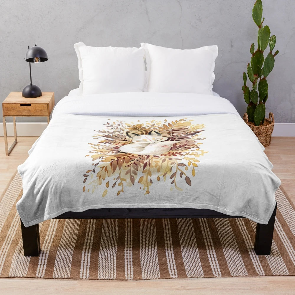 Soft and plush animal-themed blanket for a peaceful and comfortable sleep