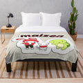 Plush blanket featuring the anime character Mikey Maizen