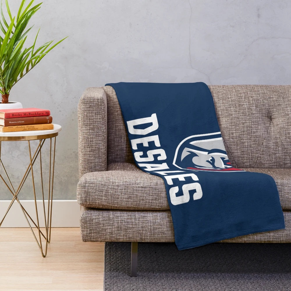 DeSales University Bulldogs Plush Blanket