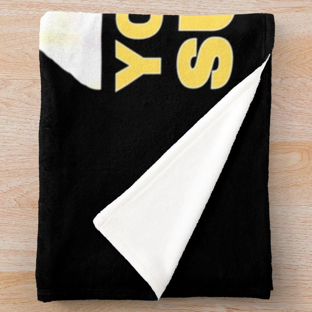 Plush blanket with LeBron James "You Are My Sunshine" meme design