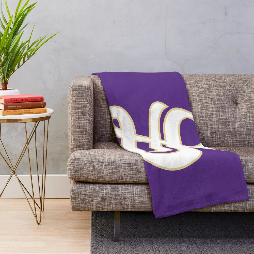 Plush blanket with Sewanee, The University of the South logo