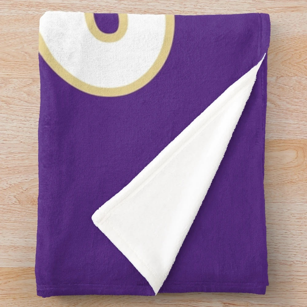 Plush blanket with Sewanee, The University of the South logo
