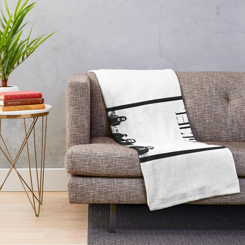 Plush blanket featuring The 1975 British indie pop band