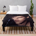 Plush blanket with the album cover of Paul Young's "The Secret of Association