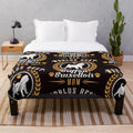 Plush blanket with the image of a Griffon Bruxellois dog breed