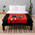 Plush holiday blanket featuring the indie band The Garden