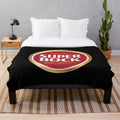 Super Bock Plush Blanket with Portuguese Beer Branding and Logo