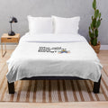 Plush blanket with an accountant, bookkeeper, or auditor theme
