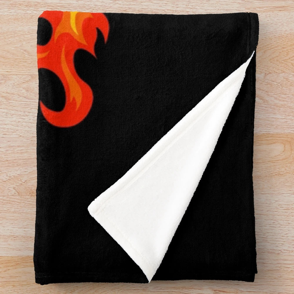 Plush blanket with accounting, bookkeeping and audit clerk graphic design