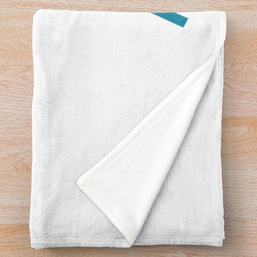 Plush blanket with a "Coffee Is My Lifo" accounting pun design