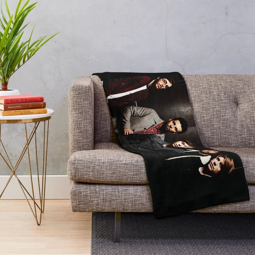 Plush blanket featuring the alternative band "Nothing but Thieves