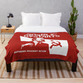 Angelic Upstarts-inspired plush blanket