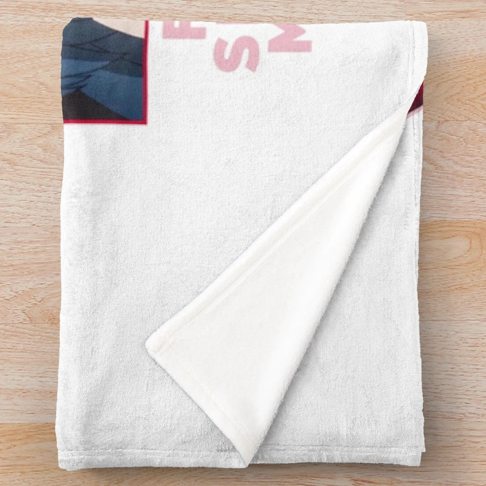 Soft plush blanket with Tokyo Ghoul inspired design