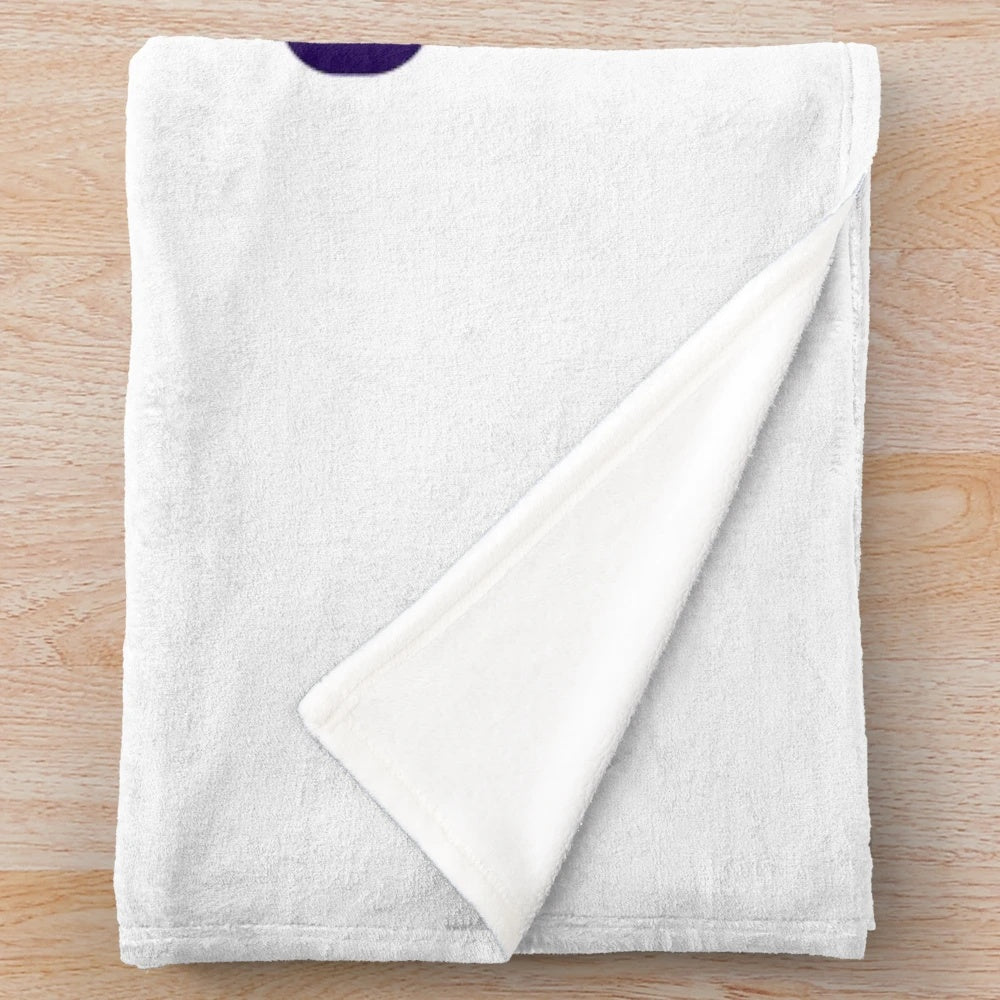 Plush blanket featuring a "Currently Out of Mana" design for gaming and fantasy fans