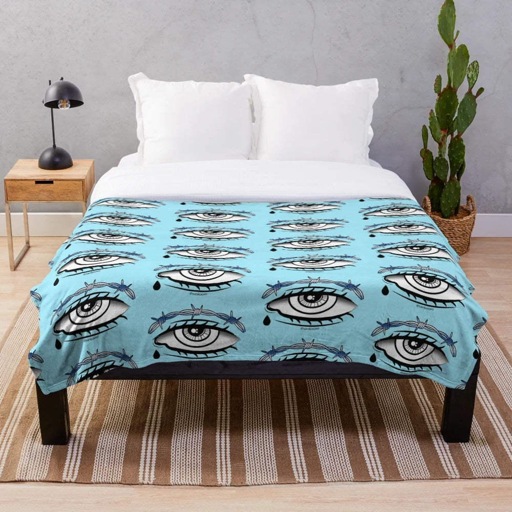 Soft and Plush Blanket in Vintage Style Aesthetic