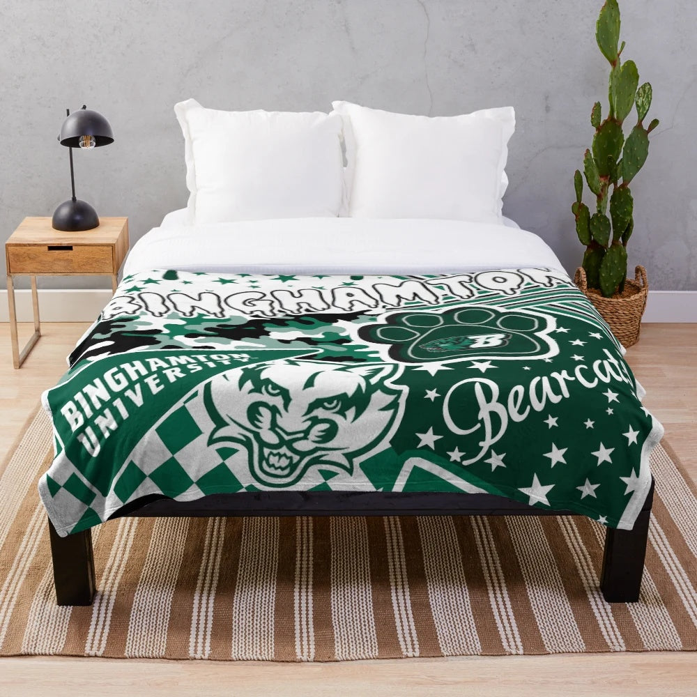 Binghamton University Bearcats Plush Blanket