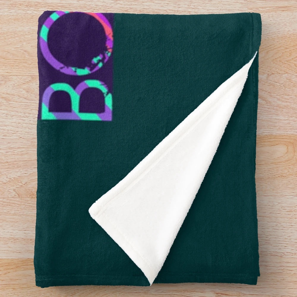 Soft and warm plush blanket perfect for Bonnaroo music festival