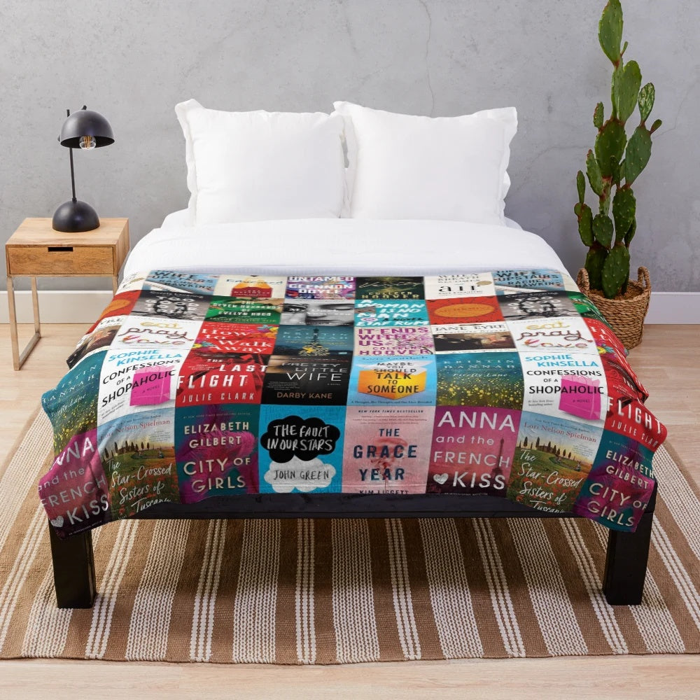 Specialized Books Plush Blanket - Soft and Cozy Reading Companion
