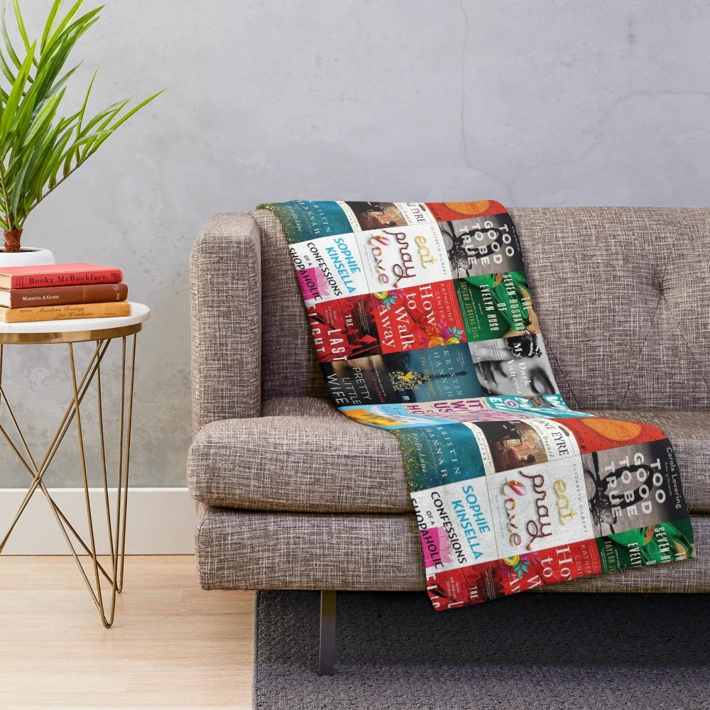 Specialized Books Plush Blanket - Soft and Cozy Reading Companion