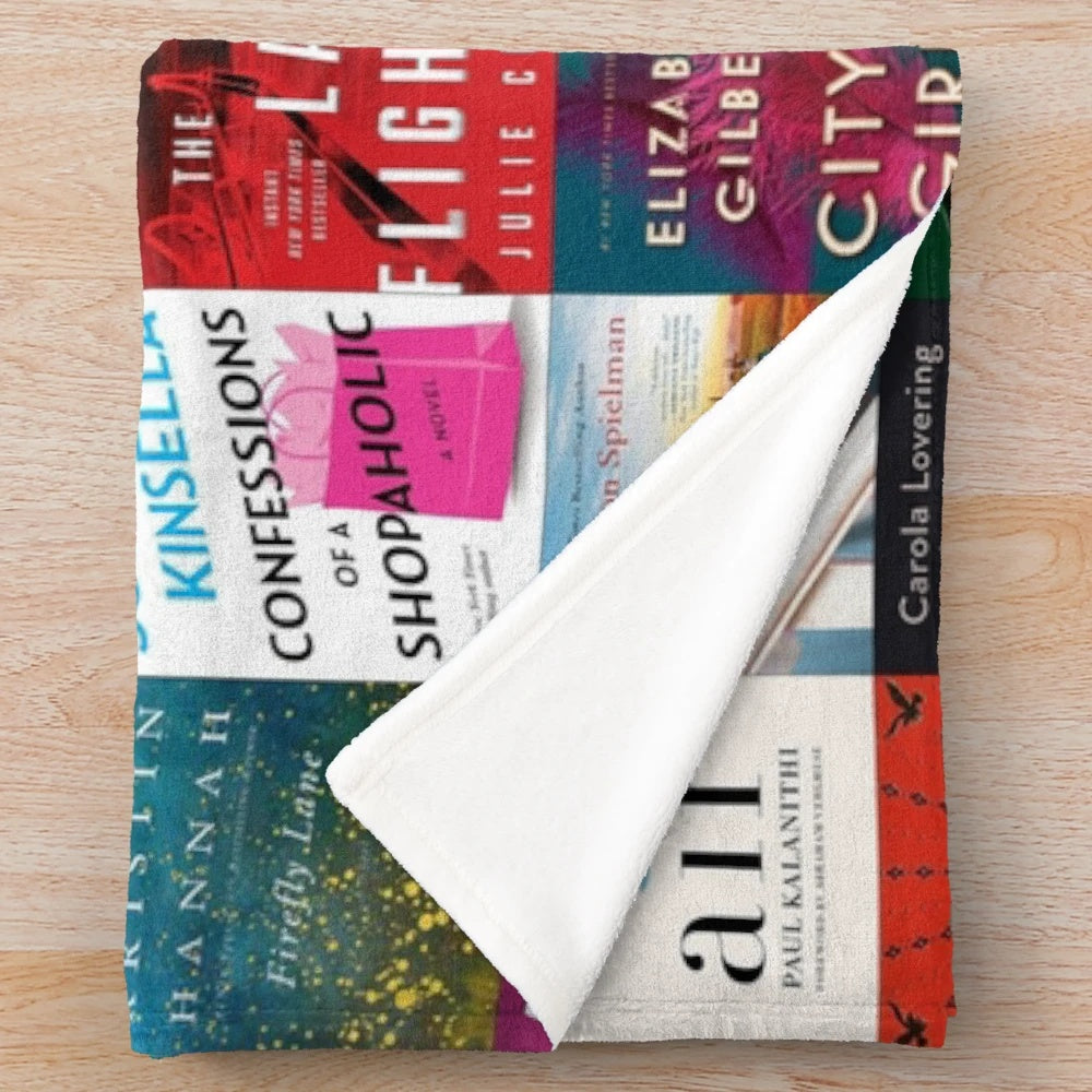 Specialized Books Plush Blanket - Soft and Cozy Reading Companion