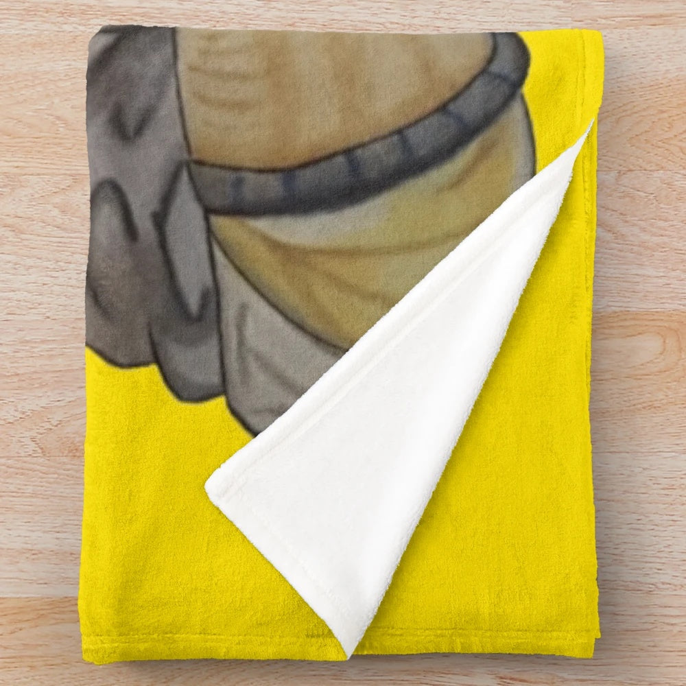 Handsome plush blanket featuring Borderlands characters