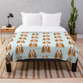Soft, plush blanket featuring the Bracco Italiano breed