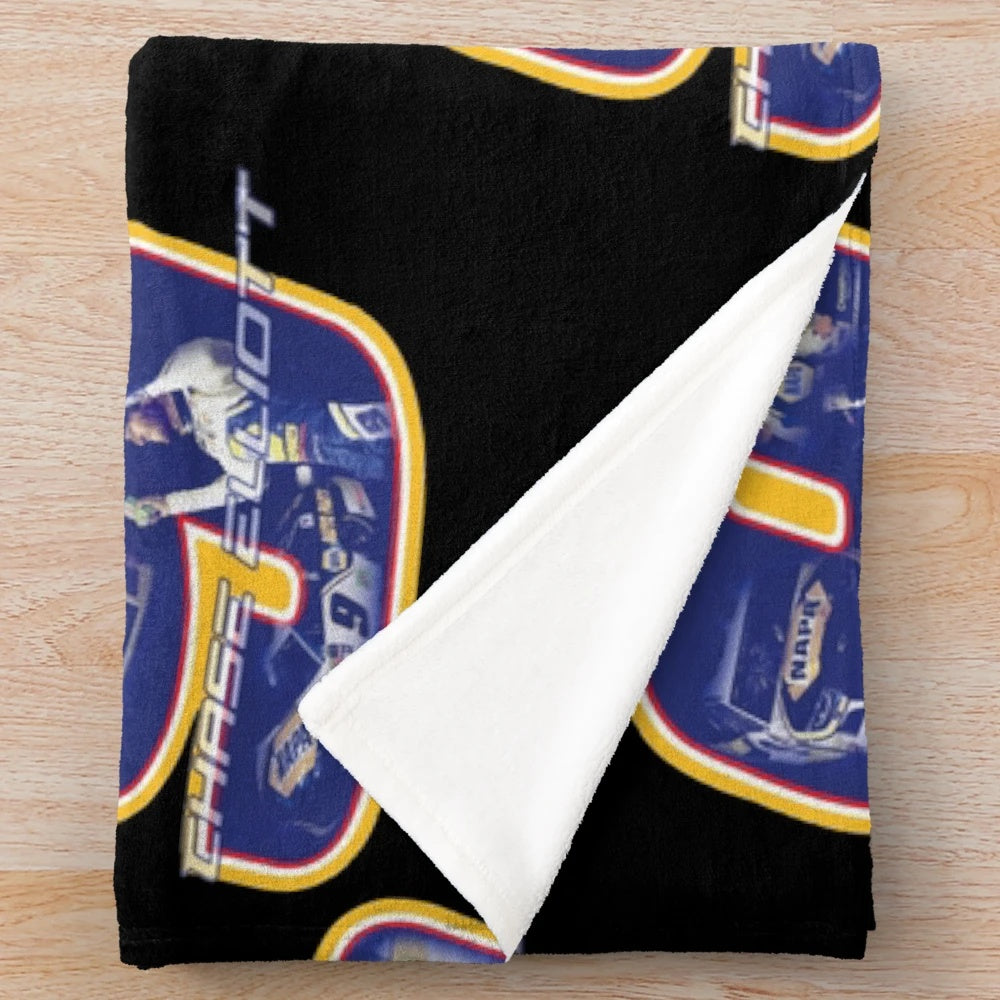 Chase Elliott Plush Blanket - Soft and Lightweight Hoodie Blanket