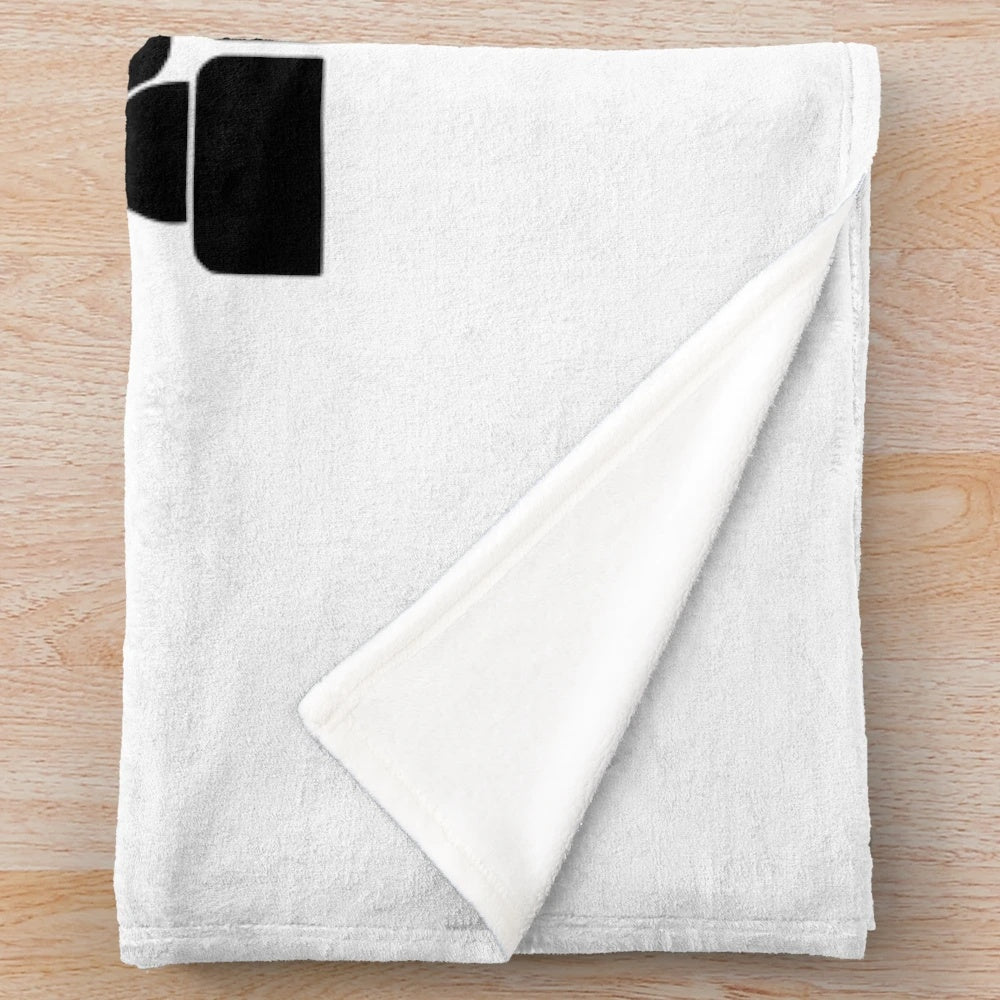 Cinephile-themed plush blanket for movie lovers