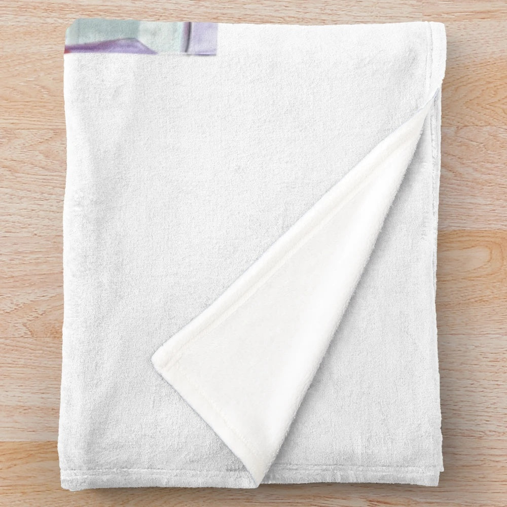 Plush movie theater themed blanket