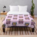 Soft and plush blanket for a cozy movie night experience