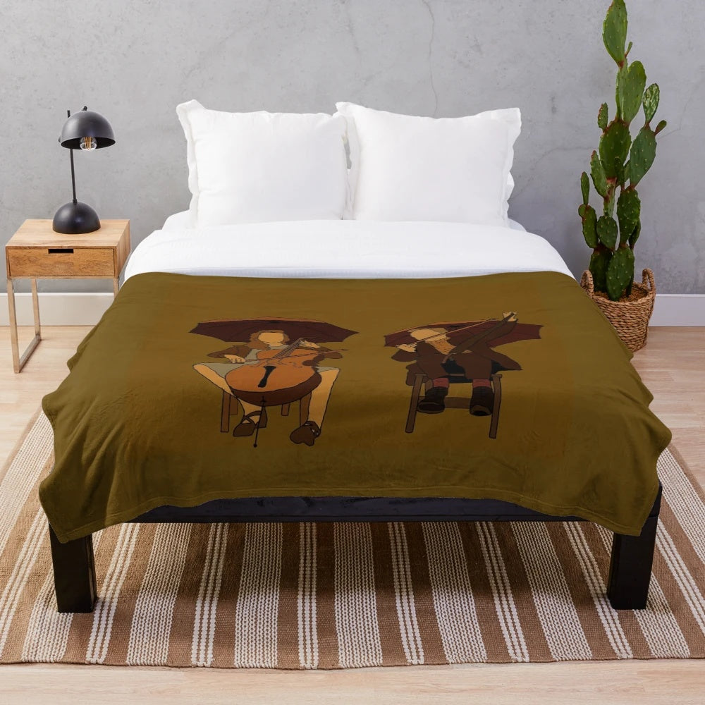 Delicatessen Plush Blanket for Movie Lovers