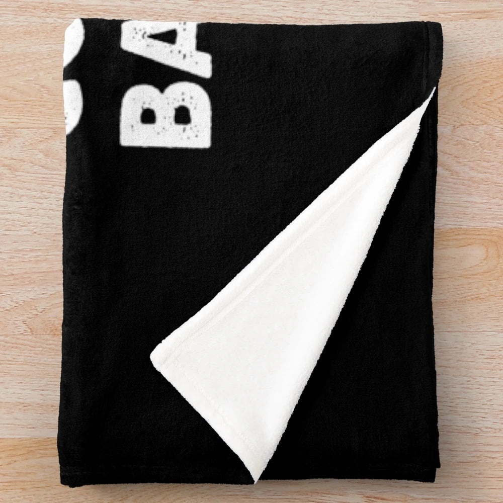 Cozy plush blanket with college basketball design