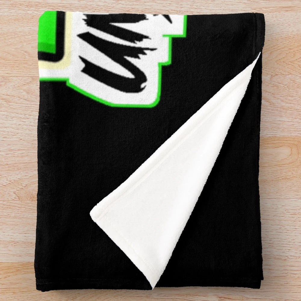 Plush blanket featuring unspeakable youtuber design