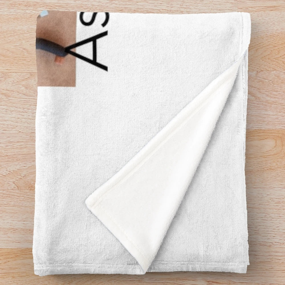 Handmade plush blanket for DIY enthusiasts and creative hobbyists