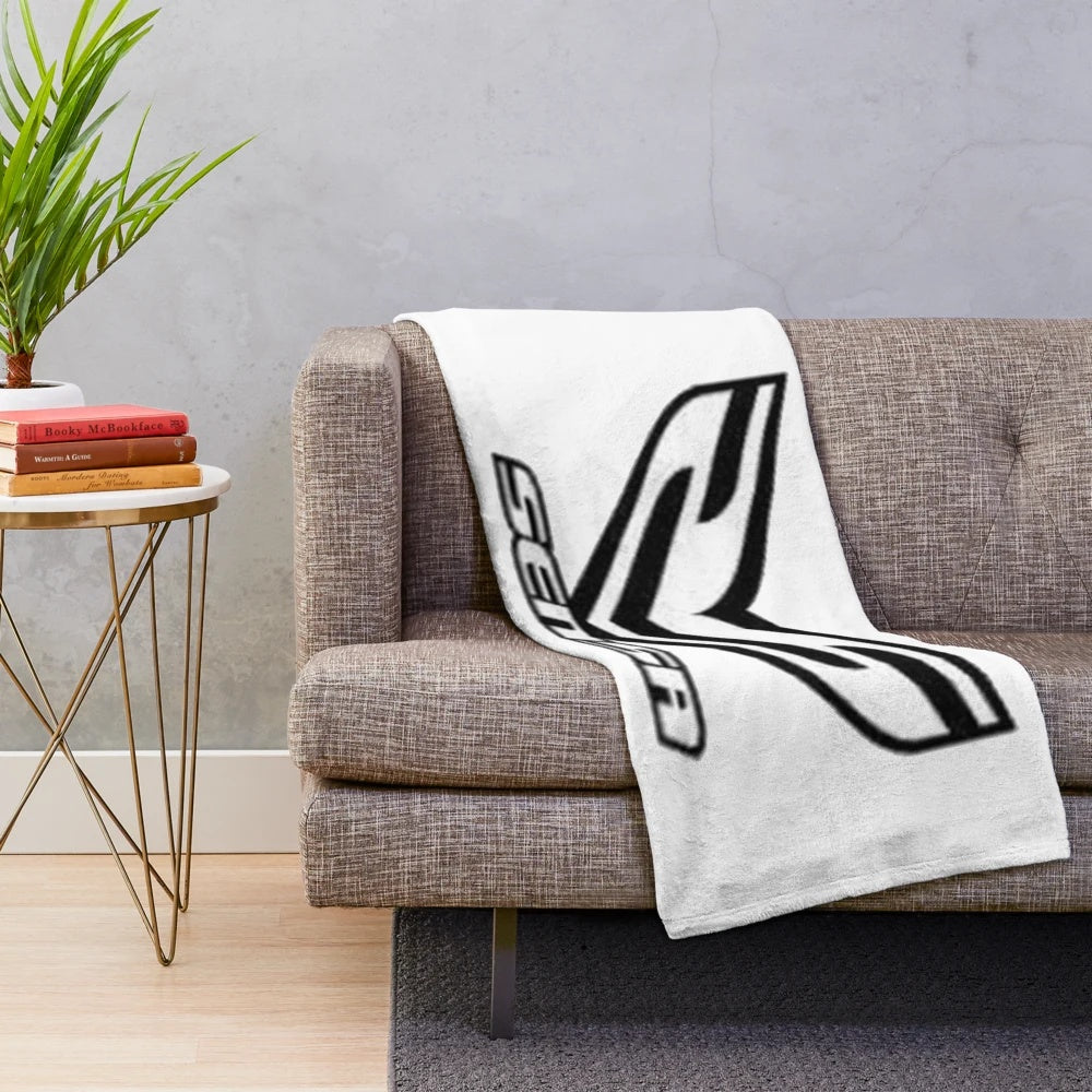 Plush blanket for cycling enthusiasts