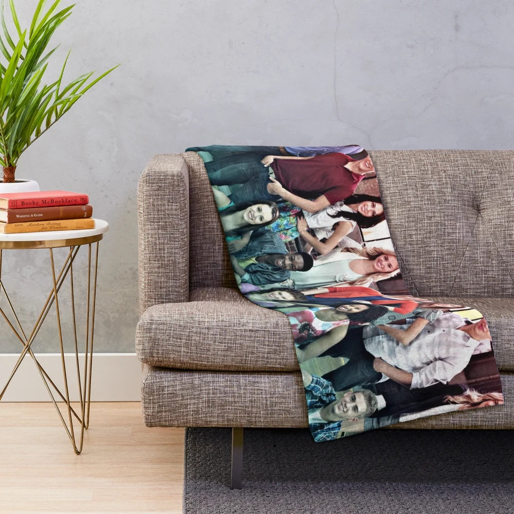 Soft and plush blanket for dance lovers