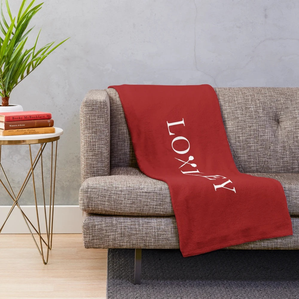 Plush blanket with dart game design
