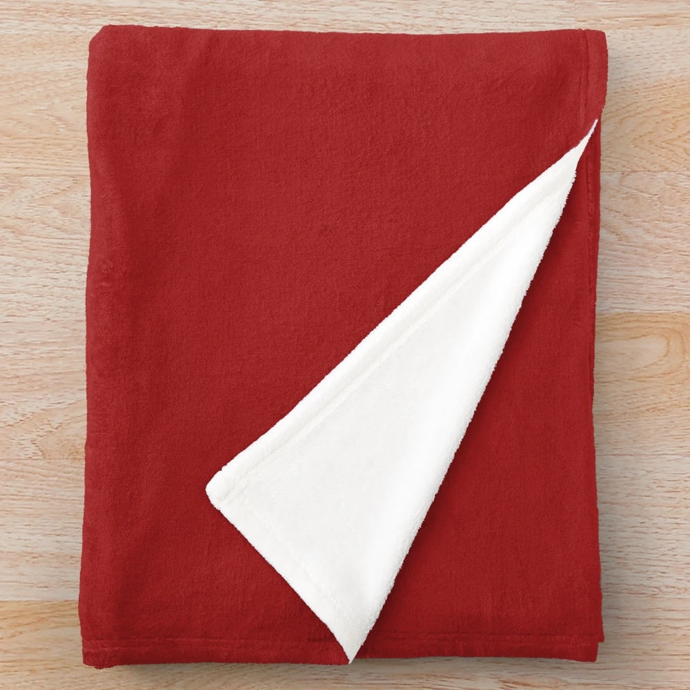 Plush blanket with dart game design