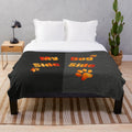 Colorful plush blanket for dogs and dog owners