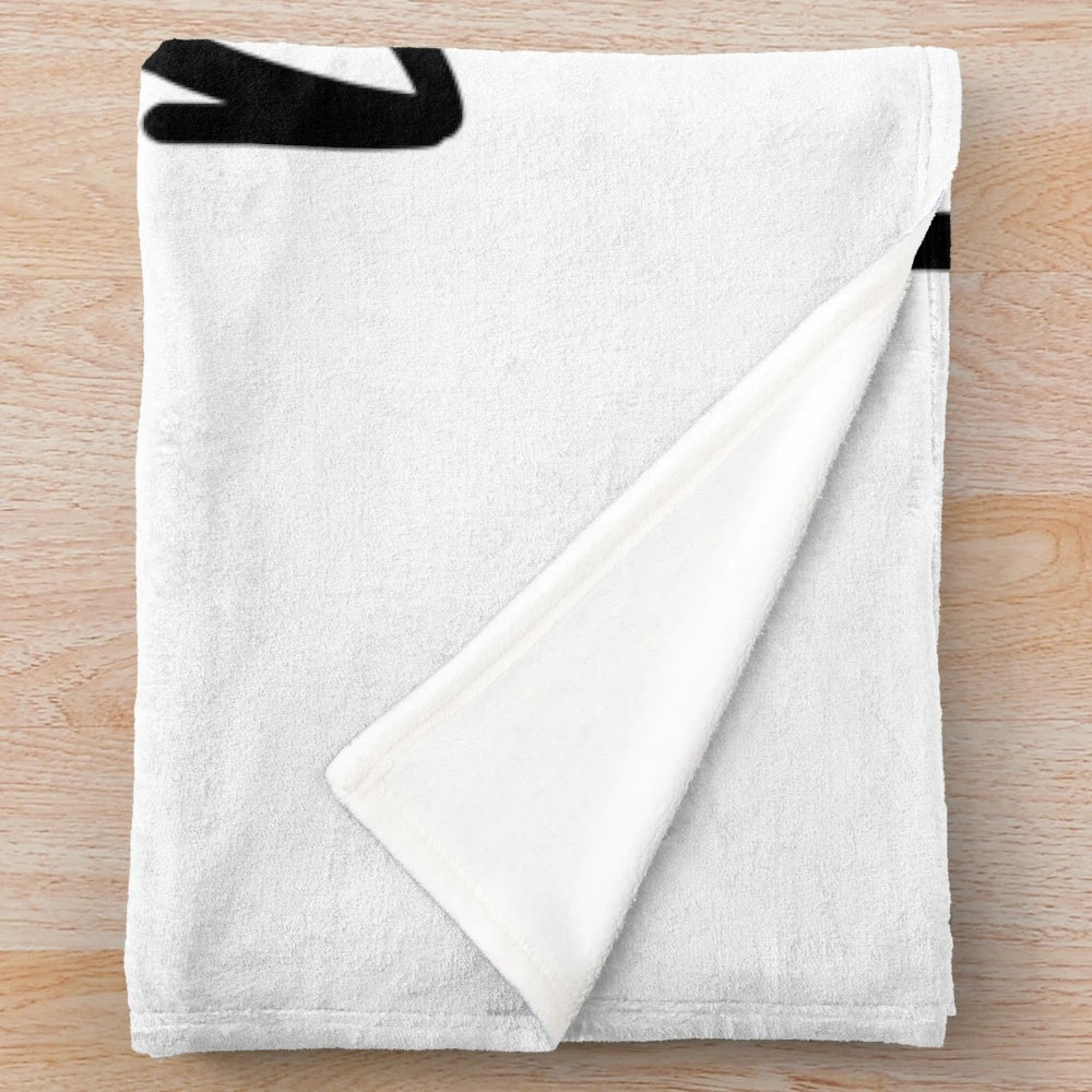 Plush blanket with "I'd Rather Be Drawing" design, perfect for artists and drawing hobbyists