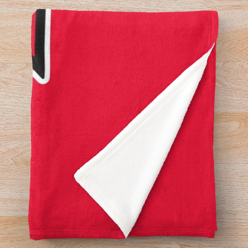 Soft and Comfortable Plush Blanket with Drury Panthers Logo
