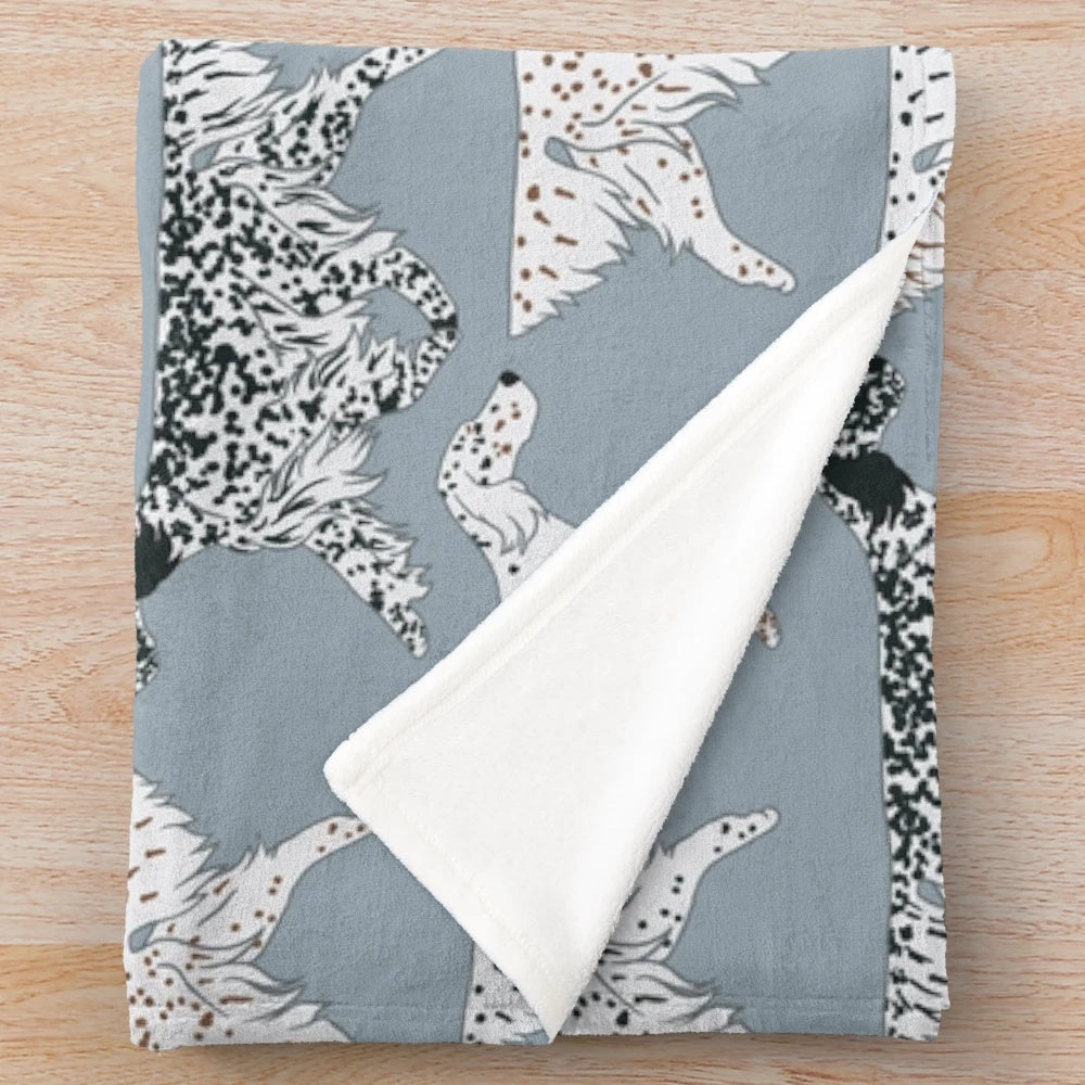 English Setter Plush Blanket