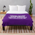 Plush blanket for finding friends with the same mental health conditions