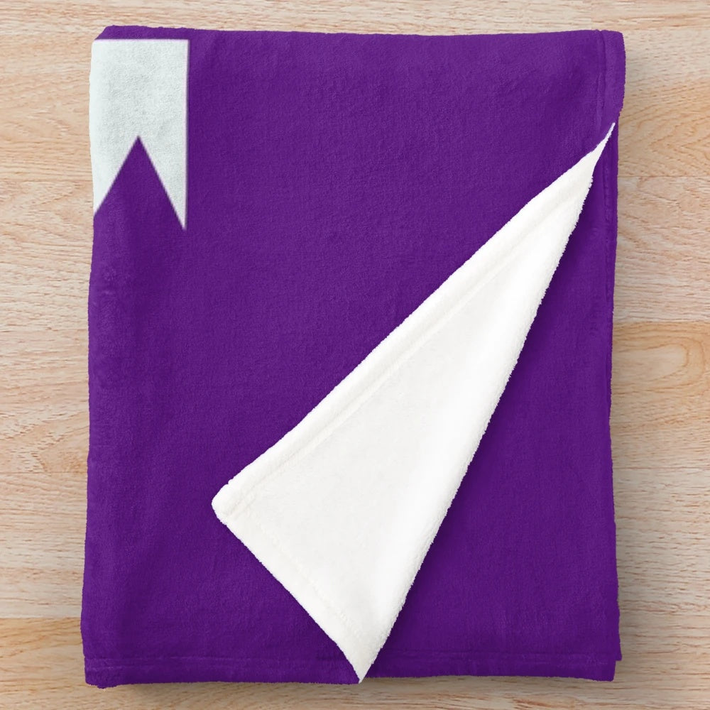 Plush blanket for finding friends with the same mental health conditions