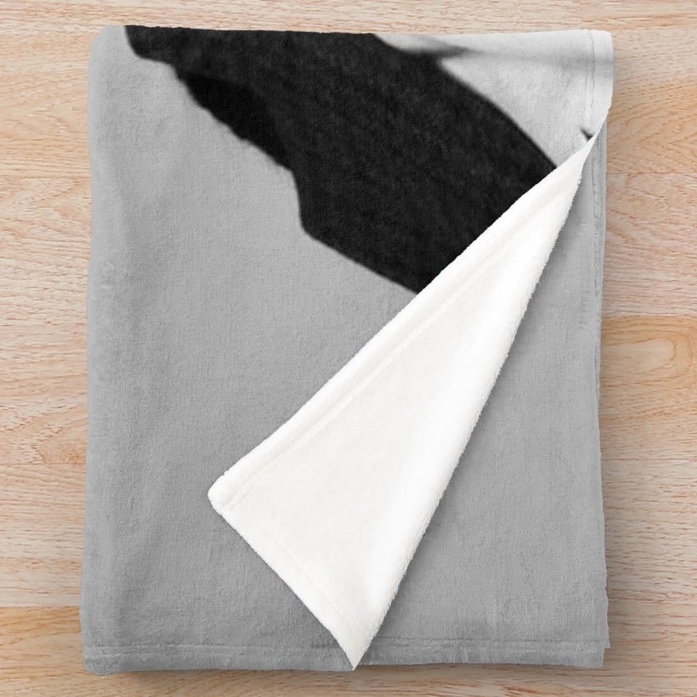 Cozy plush blanket with football fan design