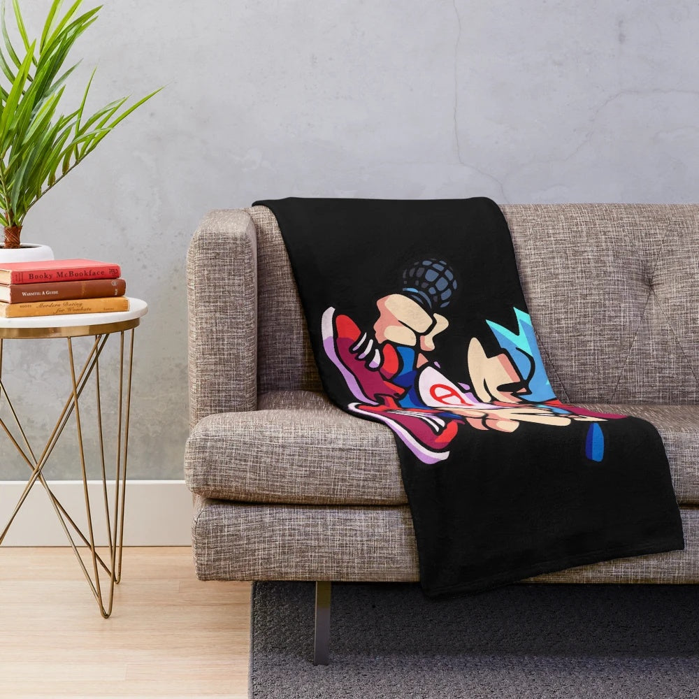 Soft and Comfy Friday Night Funkin Plush Blanket