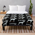 German Shorthair Pointer hunting dog on a cozy plush blanket