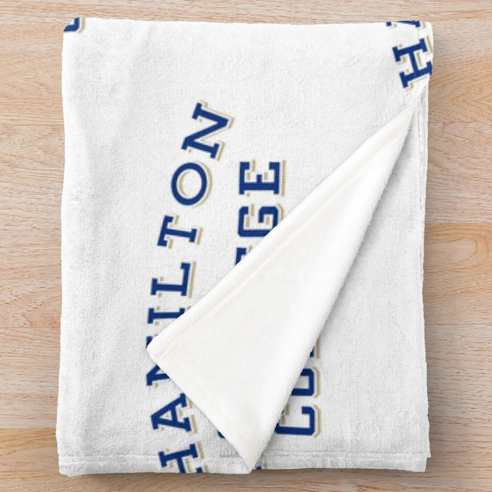 Hamilton College Continentals Plush Blanket